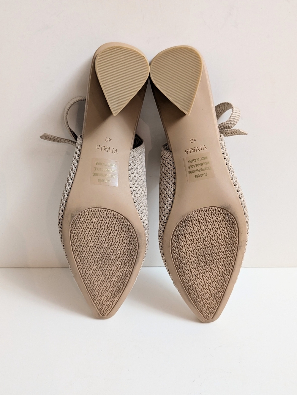 Vivaia Leah Pointed Toe Slingback Heels - Picture 5 of 5